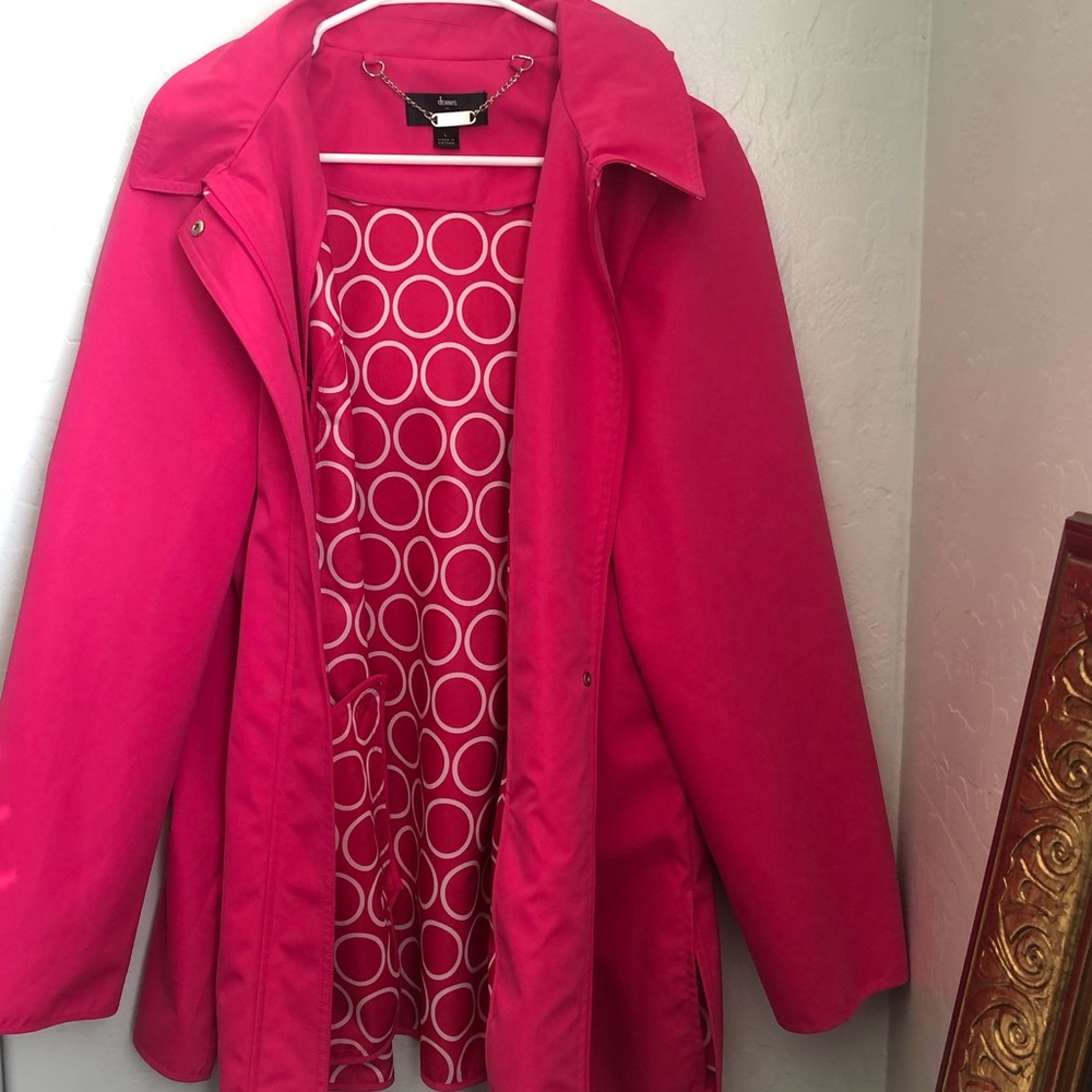 Dennis Basso Pink Jacket (L)